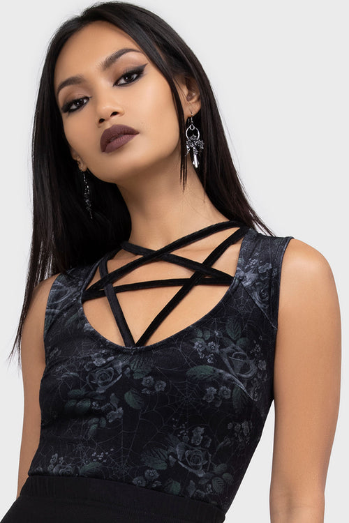 killstar Dusken Haven Top Black