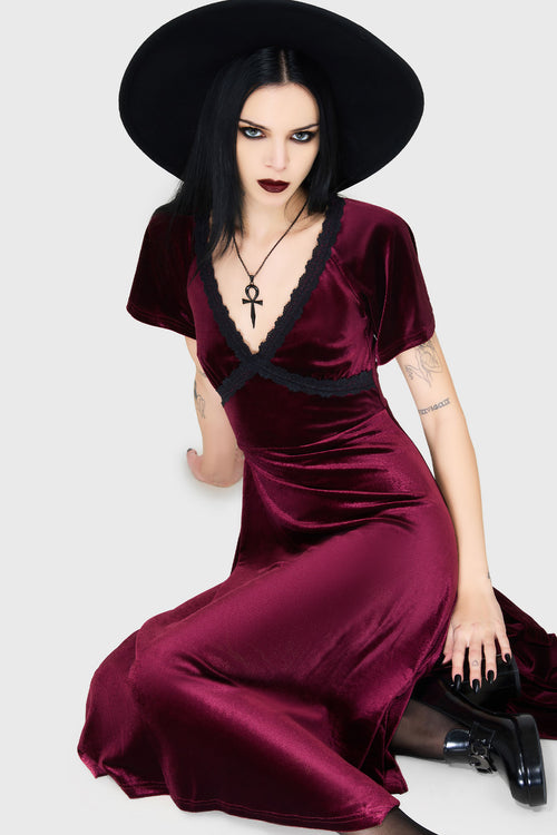 Killstar Echelia Dress [RED] Red