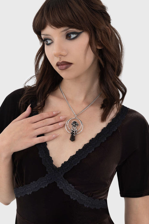 Killstar Echelia Dress Sepia