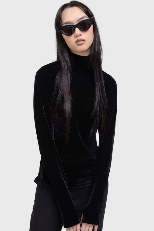 killstar Echonova Top Black