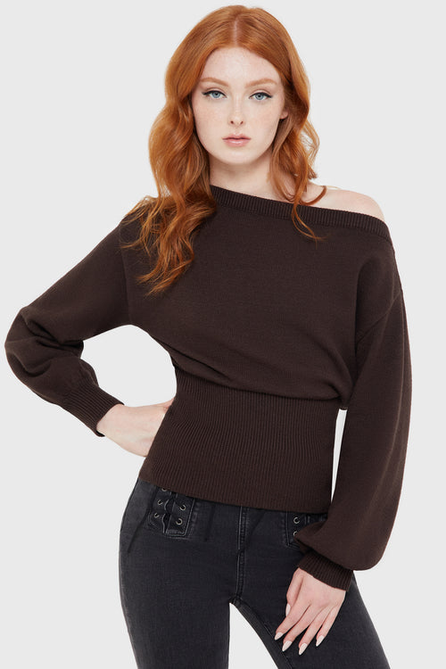 killstar Eldritch Top [BROWN] Brown