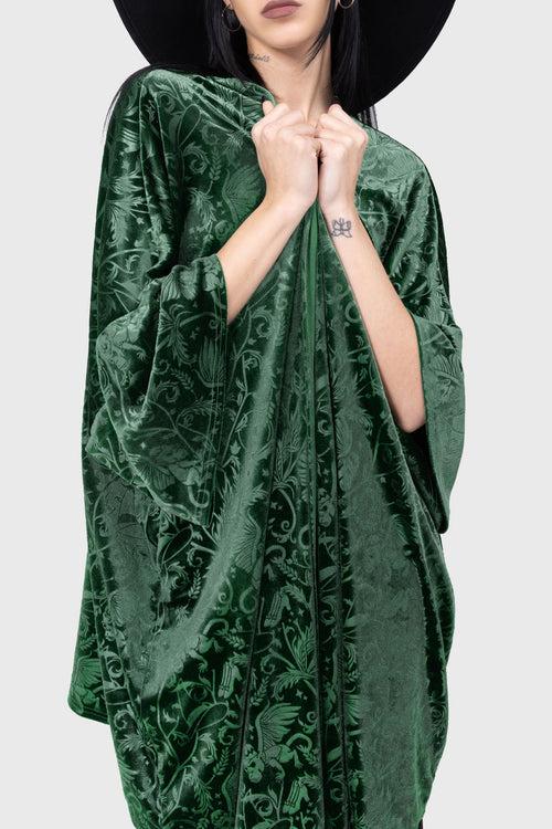 Killstar Emerald Envy Shawl Green