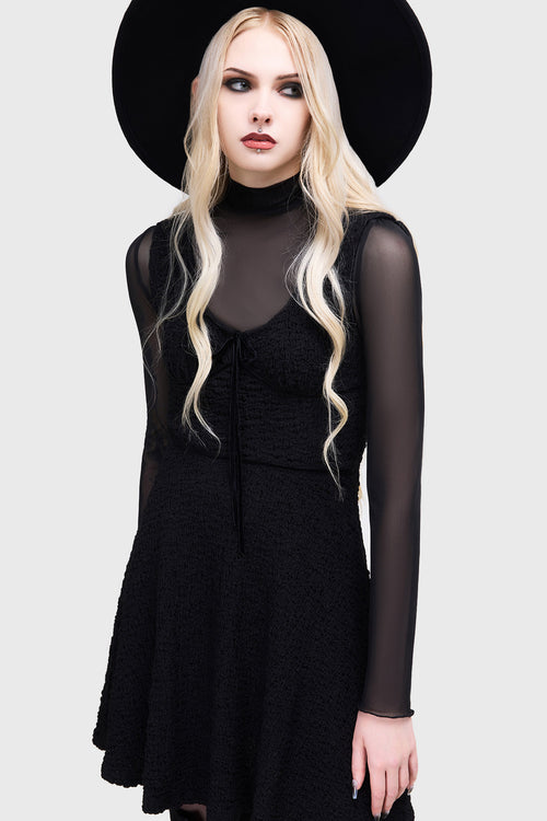 Killstar Enchanted Fang Dress Black