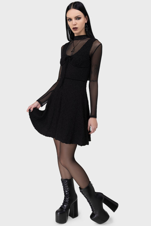 Killstar Enchanted Fang Dress Black