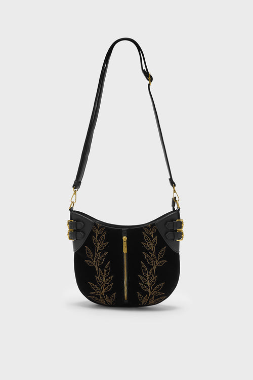killstar Enchanted Fern Bag Black