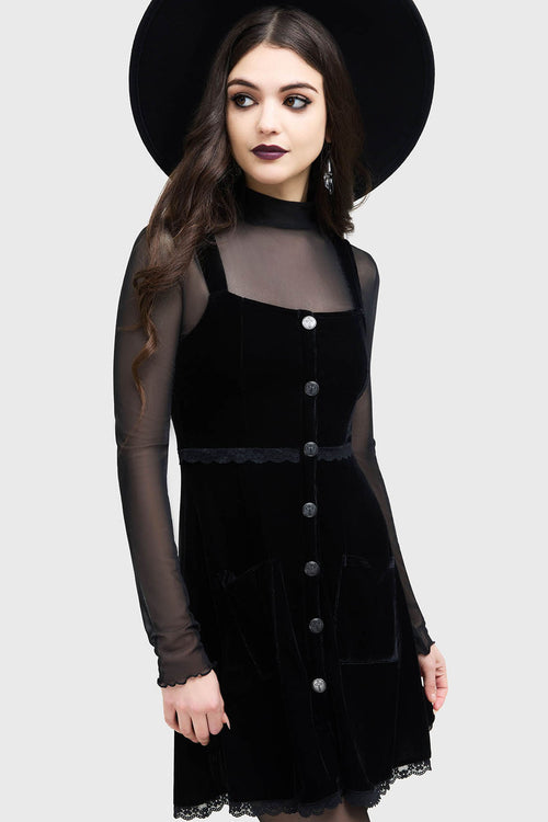 killstar Ephemorose Dress Black