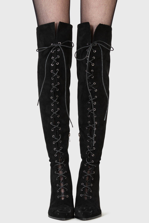 Killstar Evening Hill Boots Black