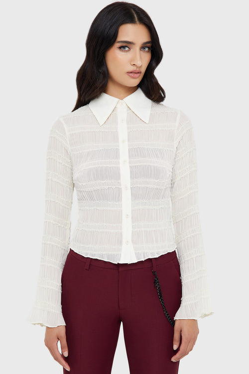 Killstar Fallen Light Top [IVORY] Ivory