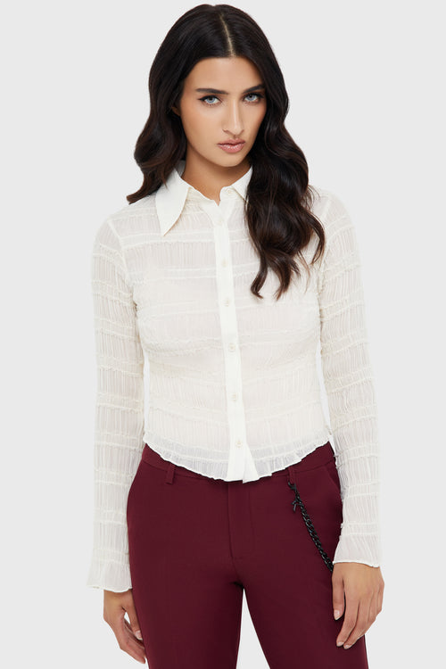 killstar Fallen Light Top [IVORY] Ivory