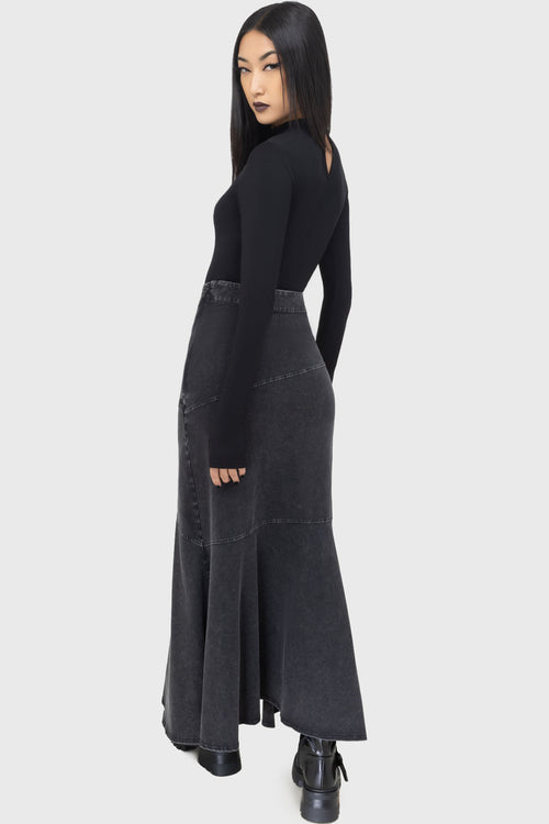 Killstar Fallen Night Bodysuit Black