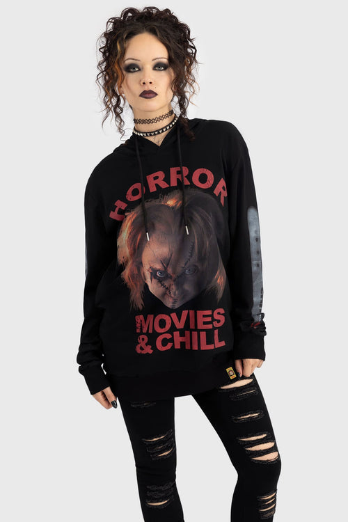 killstar Farewell Pal Hoodie Black