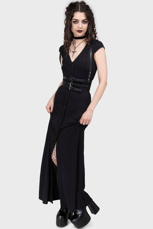 killstar Femme Fury Dress Black