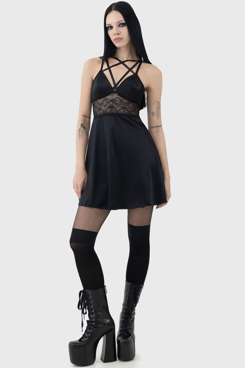 Killstar Fiend Slip Black