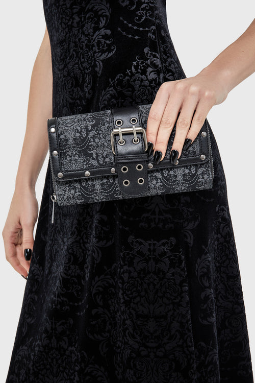 Killstar Fiends Secret Wallet Black/Grey