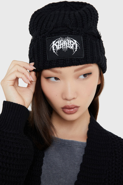 Killstar Forsaken Beanie Black