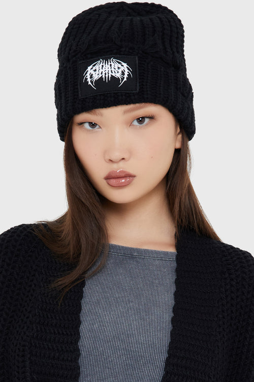 killstar Forsaken Beanie Black