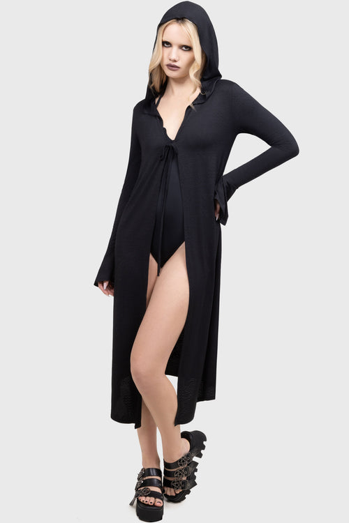 Killstar Ghostgauze Cloak Black