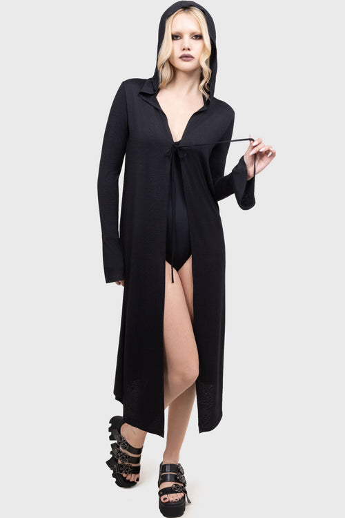 killstar Ghostgauze Cloak Black