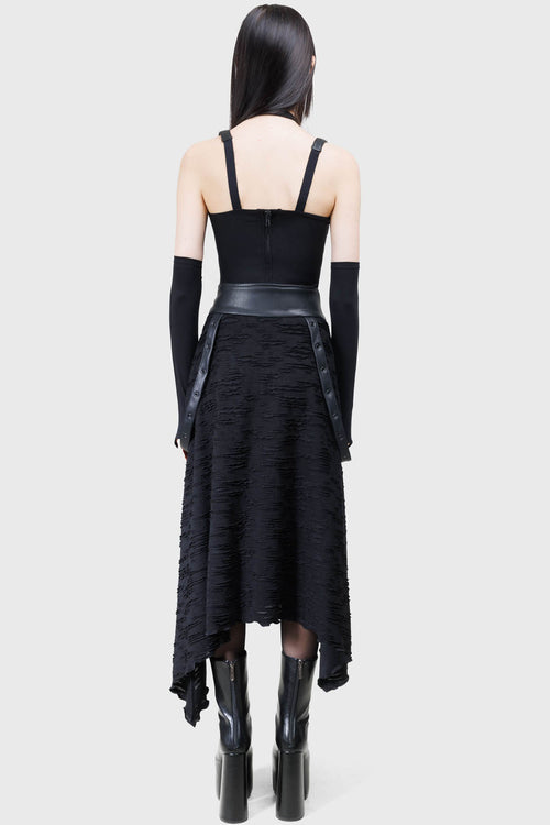 Killstar Gloomara Skirt Black