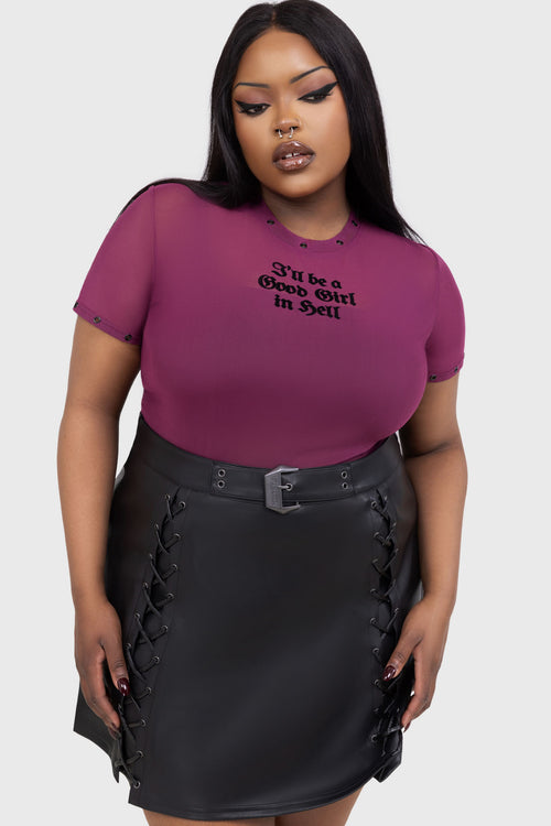 Killstar Good Girl In Hell Tee Black