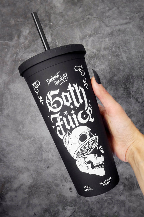 killstar Goth Juice Cold Brew Cup Black
