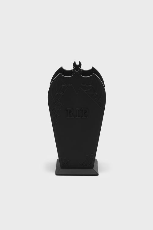 killstar Gravestone Brush Holder Black
