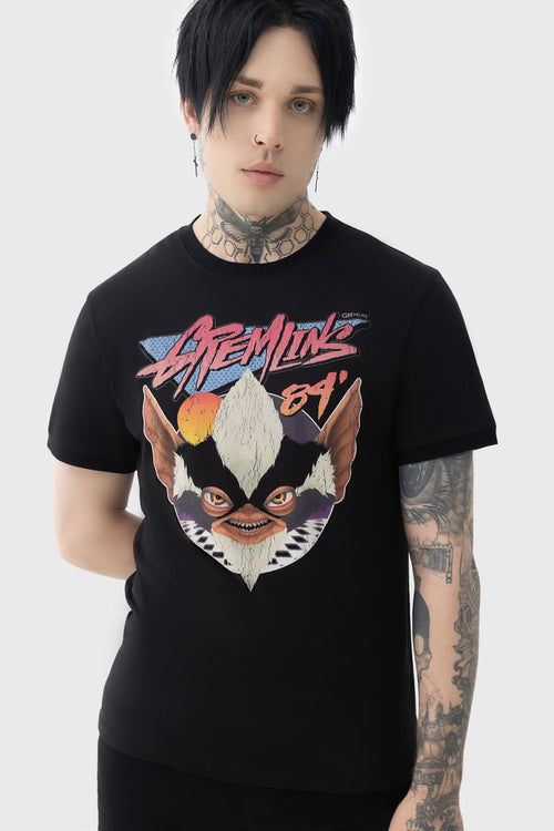 Killstar Gremlins 84 T Shirt Black