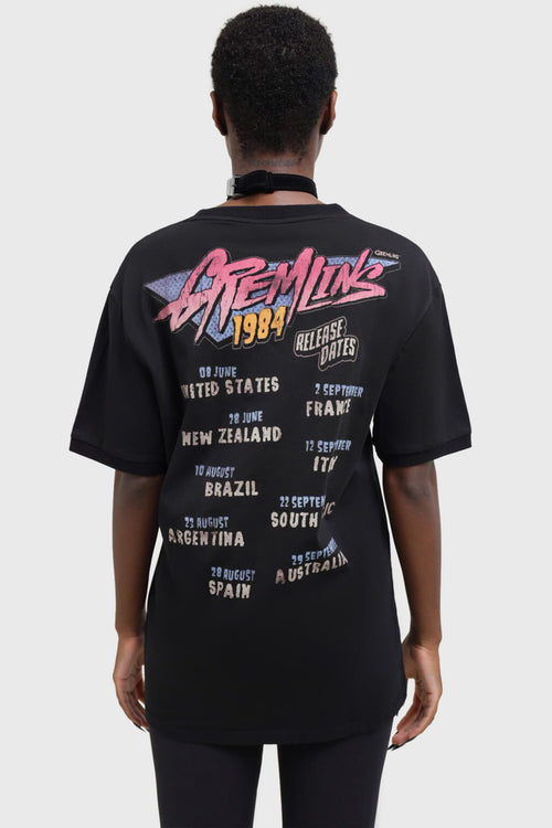 Killstar Gremlins 84 T Shirt Black