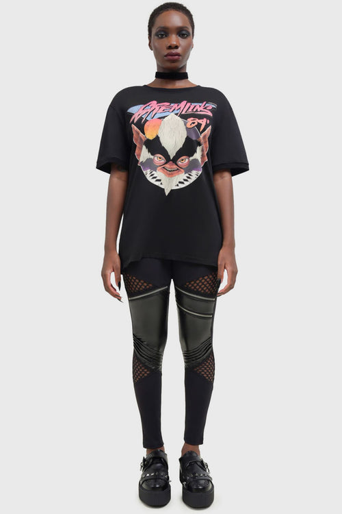 killstar Gremlins 84 T Shirt Black