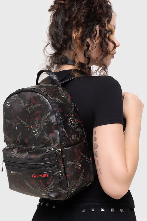 Killstar Gremlins After Midnight Backpack Black
