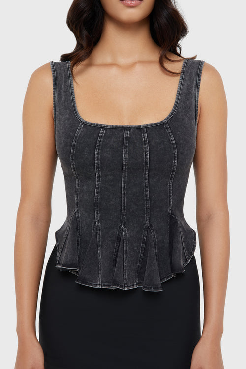 Killstar Grim Fang Top Black