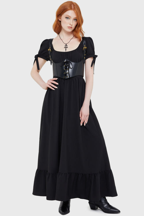 killstar Grim Gretchen Dress [BLACK] Black