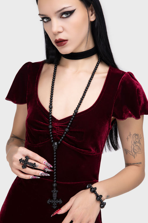 Killstar Hadean Muse Dress Red