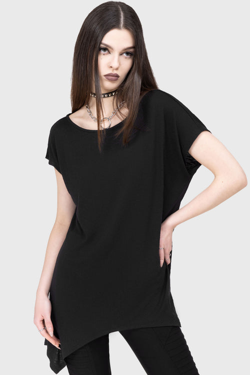 killstar Hallowed Top Black