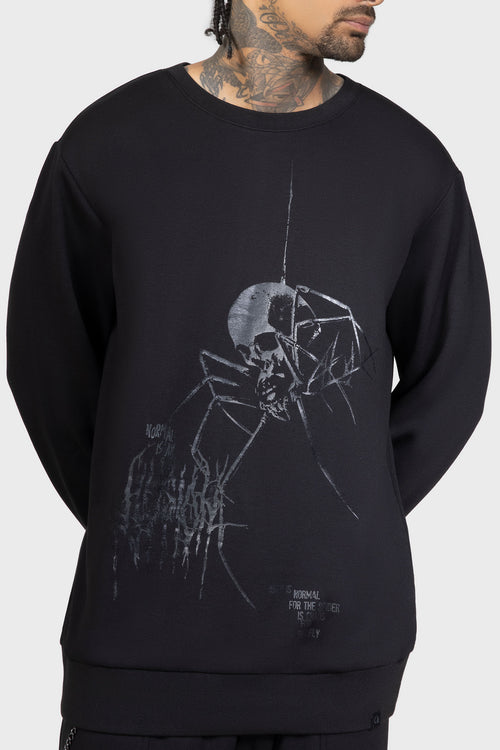 Killstar Hallowshade Sweatshirt Black