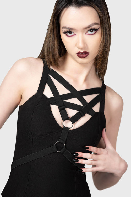 Killstar Harness Ur Power Top Black