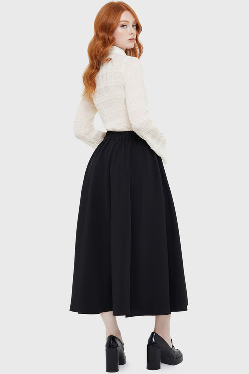 Killstar Haven Hollow Skirt [BLACK] Black