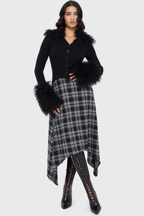 Killstar Hazeveil Cardigan Black