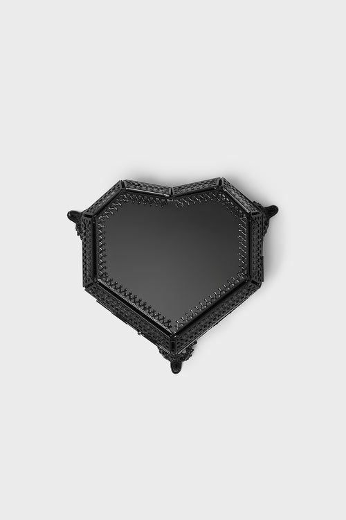 Killstar Heart Of Glass Jewellery Box Black