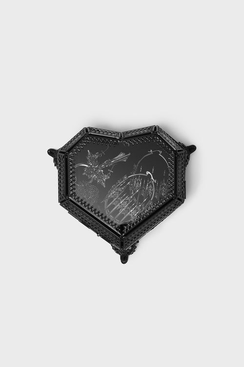 Killstar Heart Of Glass Jewellery Box Black