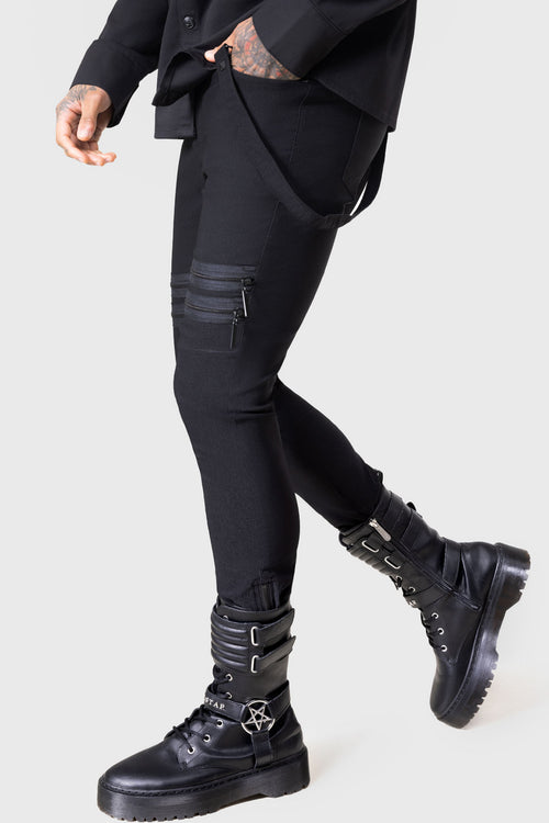 killstar Hecate Fury Trousers Black