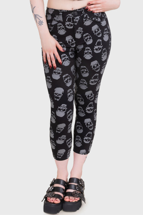 Killstar Heirloom Capri Black.Grey