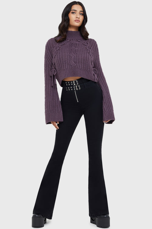 Killstar Hexelore Sweater [PURPLE] Purple