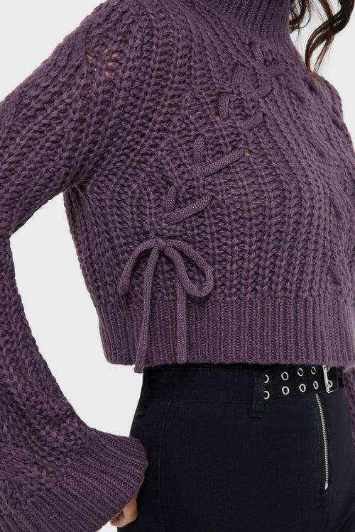killstar Hexelore Sweater [PURPLE] Purple