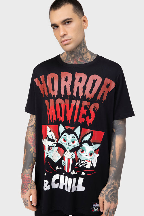 killstar Horror Movies T-Shirt Black
