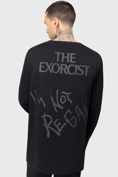 Killstar I'm Not Regan Long Sleeved Top Black