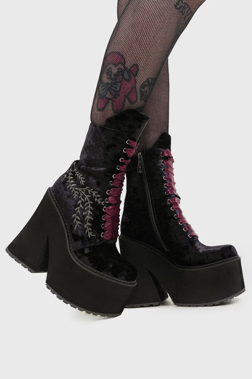 Killstar In A Phase Boots Black