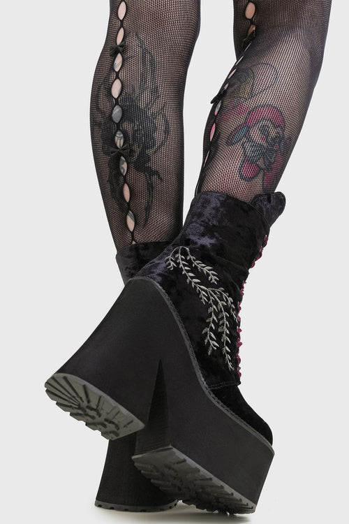 Killstar In A Phase Boots Black
