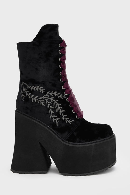 killstar In A Phase Boots Black