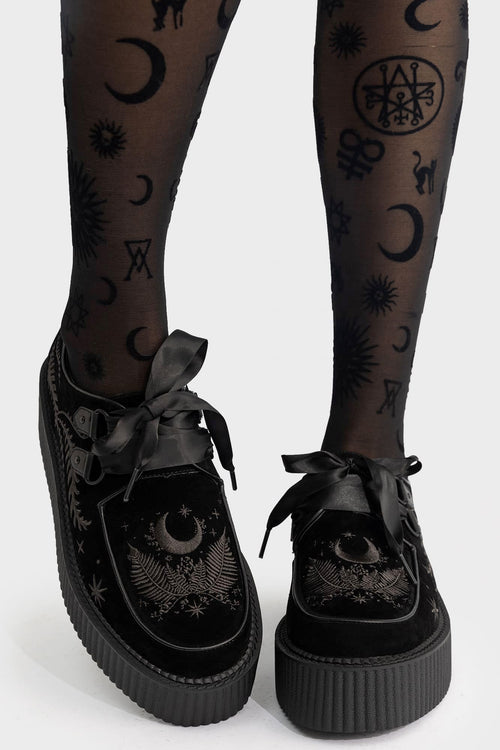 Killstar In A Phase Creepers Black